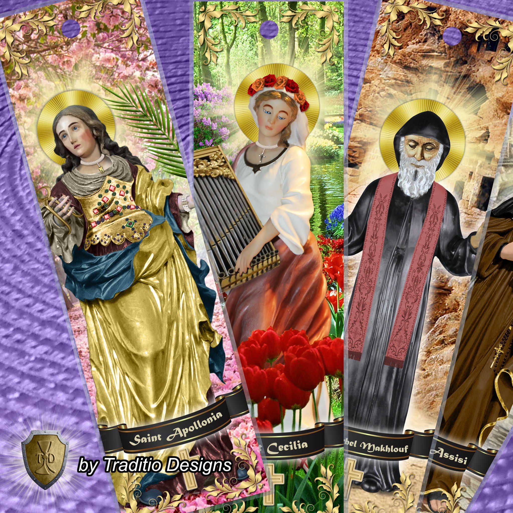 Saint Quote Bookmarks