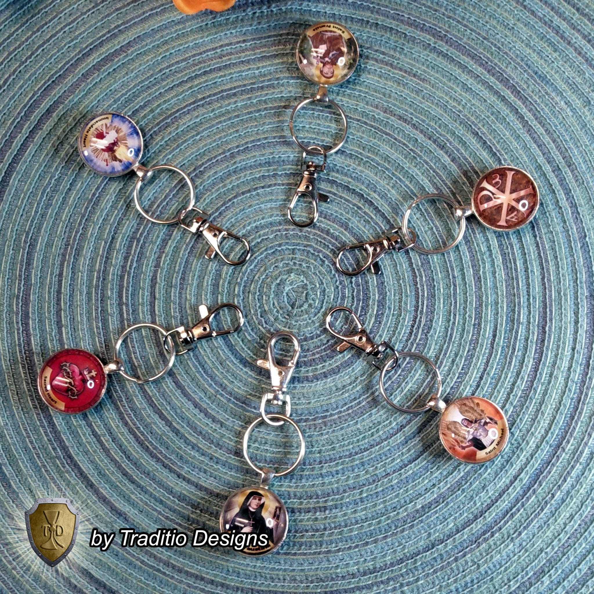 Two-Sided Keychains