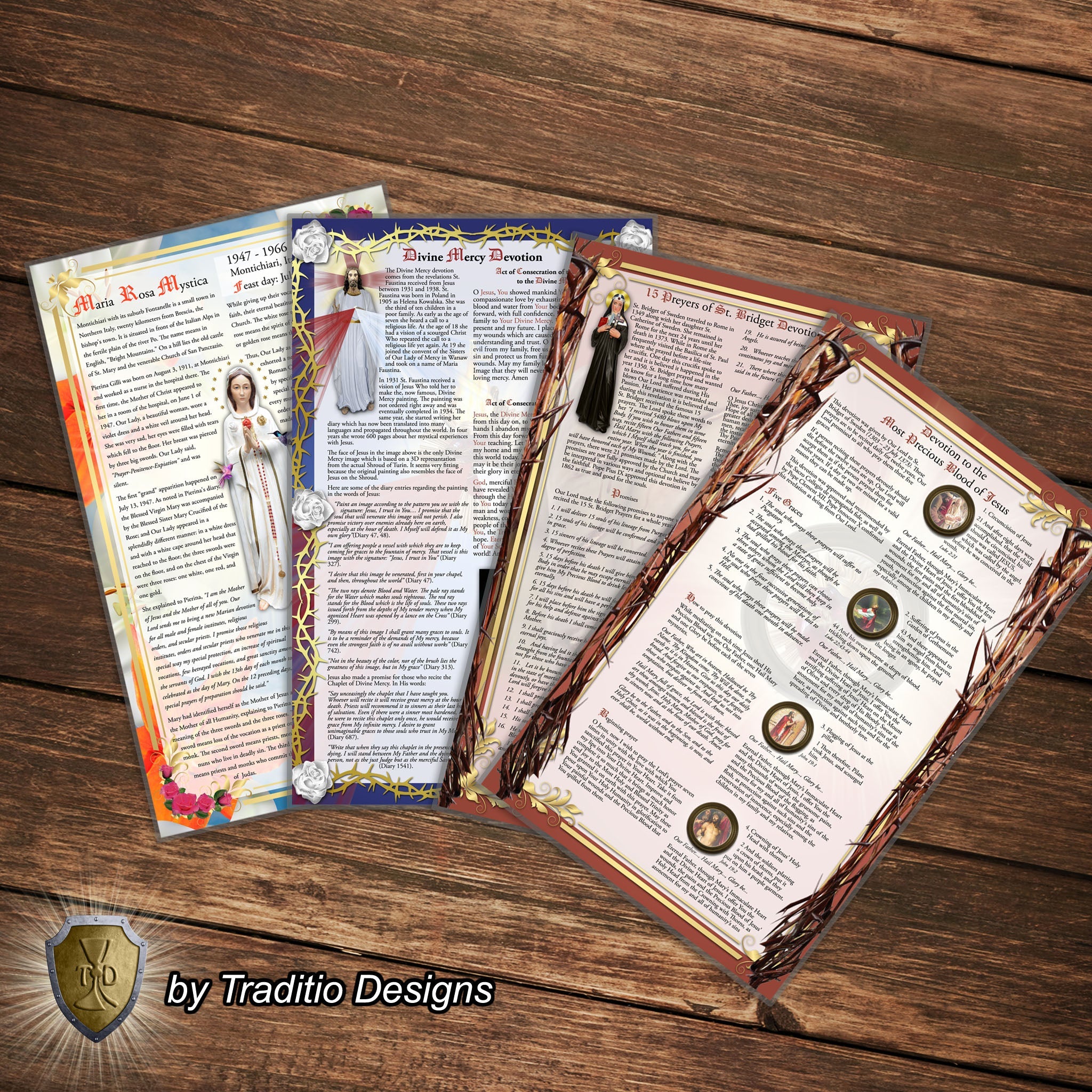 Large Devotional Cards