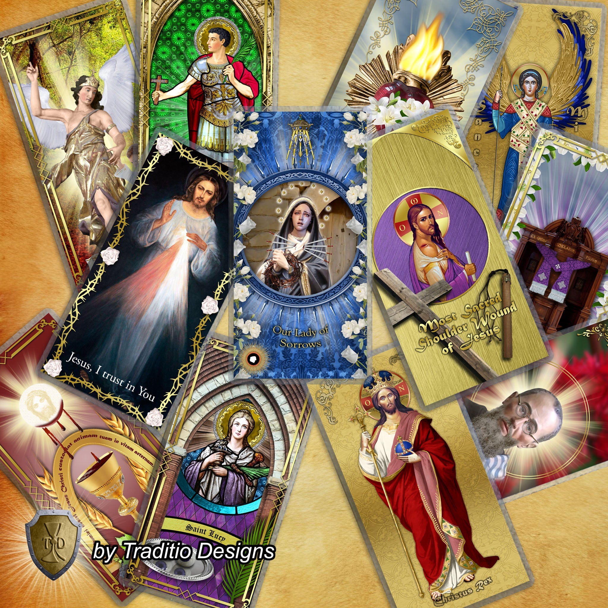 Small Holy Cards