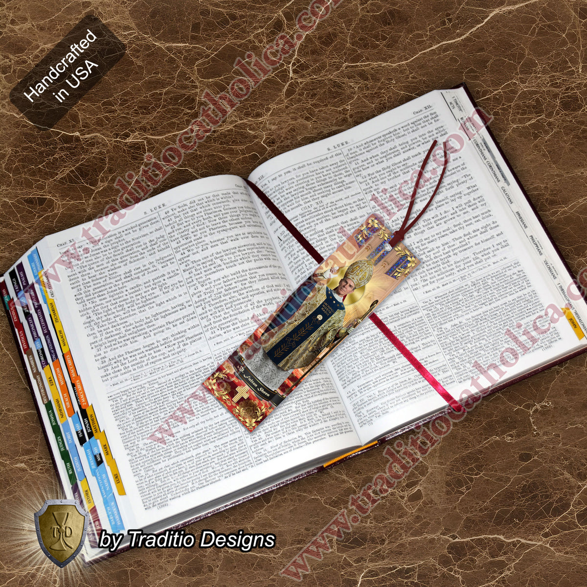 Bl. Fulton J. Sheen Quote Bookmark | "Peace of Soul" Edition | 2 x 7-inch