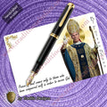 Bl. Fulton J. Sheen Realistic Greeting Cards | Set of 5 with Gold-Lined Envelopes
