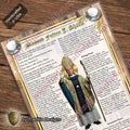 Bl. Fulton J. Sheen Large Devotional Prayer Card | Realistic Edition | Laminated 7x11 | Biography, Prayers & Litany