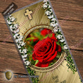 Act of Charity | Sacrificial Love & Forgiveness of Neighbor | Laminated Floral Botanical Design