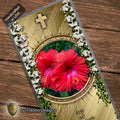 Act of Desire | Eucharistic Longing & Spiritual Communion | Laminated Floral Botanical Design