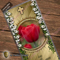 Act of Self-Offering | The Soul as a Living Oblation | Laminated Floral Botanical Design