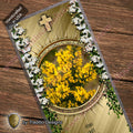 Act of Zeal | The Consuming Fire of Divine Mission | Laminated Floral Botanical Design