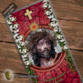 Jesus Christ Relic Prayer Card | Physical & Spiritual Healing | Catholic Holy Relic Card | 3rd Class Relic