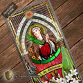 St. Philomena Relic Prayer Card | Child Health, Fertility & Healing | Catholic holy relic card | 3rd Class Relic