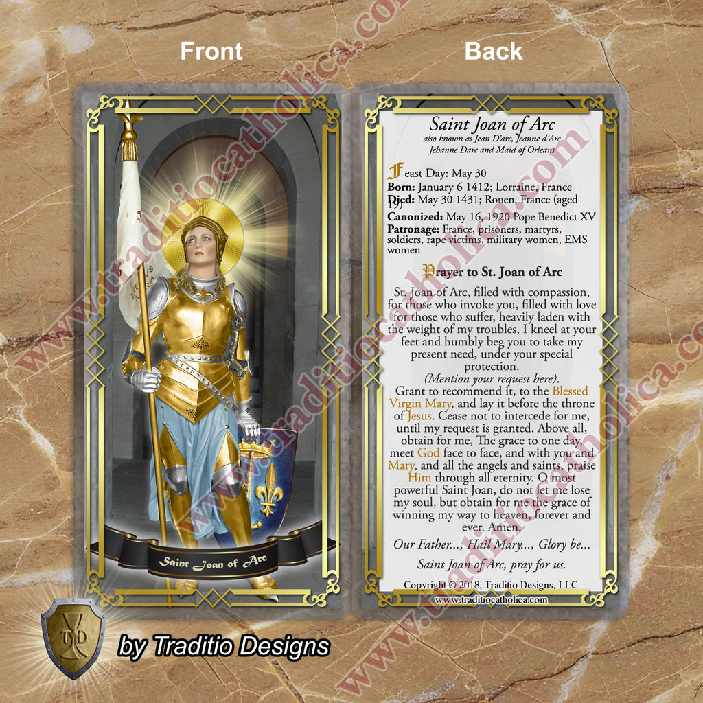 St. Joan of Arc Royal Rosary | Limited Edition | 18K Gold Plated & Semi-precious Stones