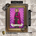 Bl. Fulton J. Sheen Framed Print (Full Stained Glass) | Infant Health, Heart Relief & Broadcasters | 15 Framing Options