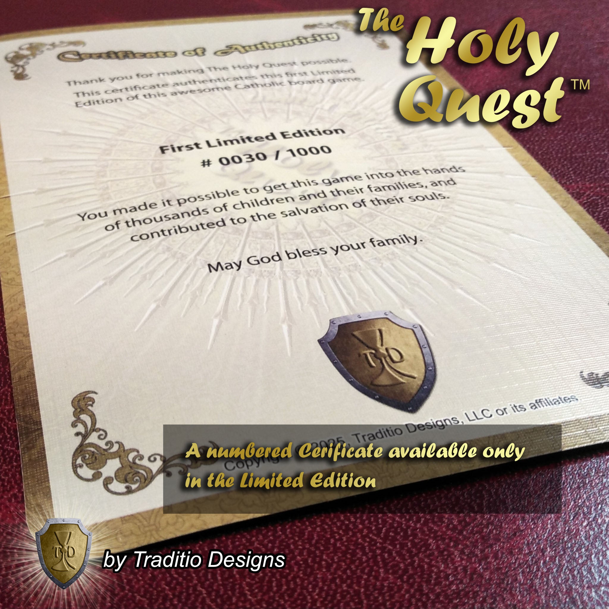 The Holy Quest Limited Edition