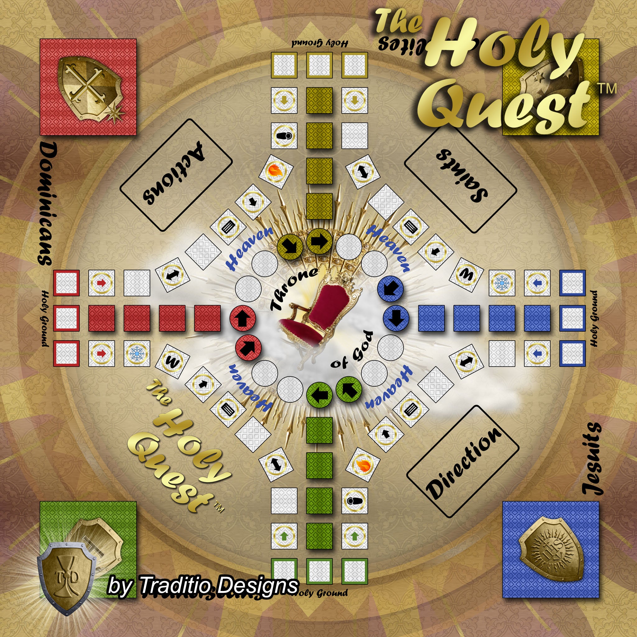 The Holy Quest Board Game