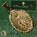 The Miraculous Medal 18K Gold Plated Pendant | The Attack | Traditio Designs Exclusive