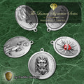 The Ultimate Shield 18K White Gold Plated 5-Medal Set | The Medal Restoration Project | Traditio Designs Exclusive