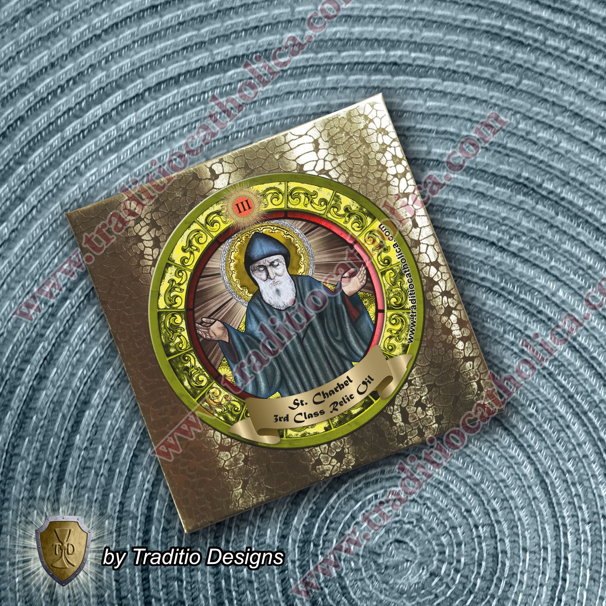 St. Charbel Relic Anointing Oil | Healing & Miracles | Oil or Card Set