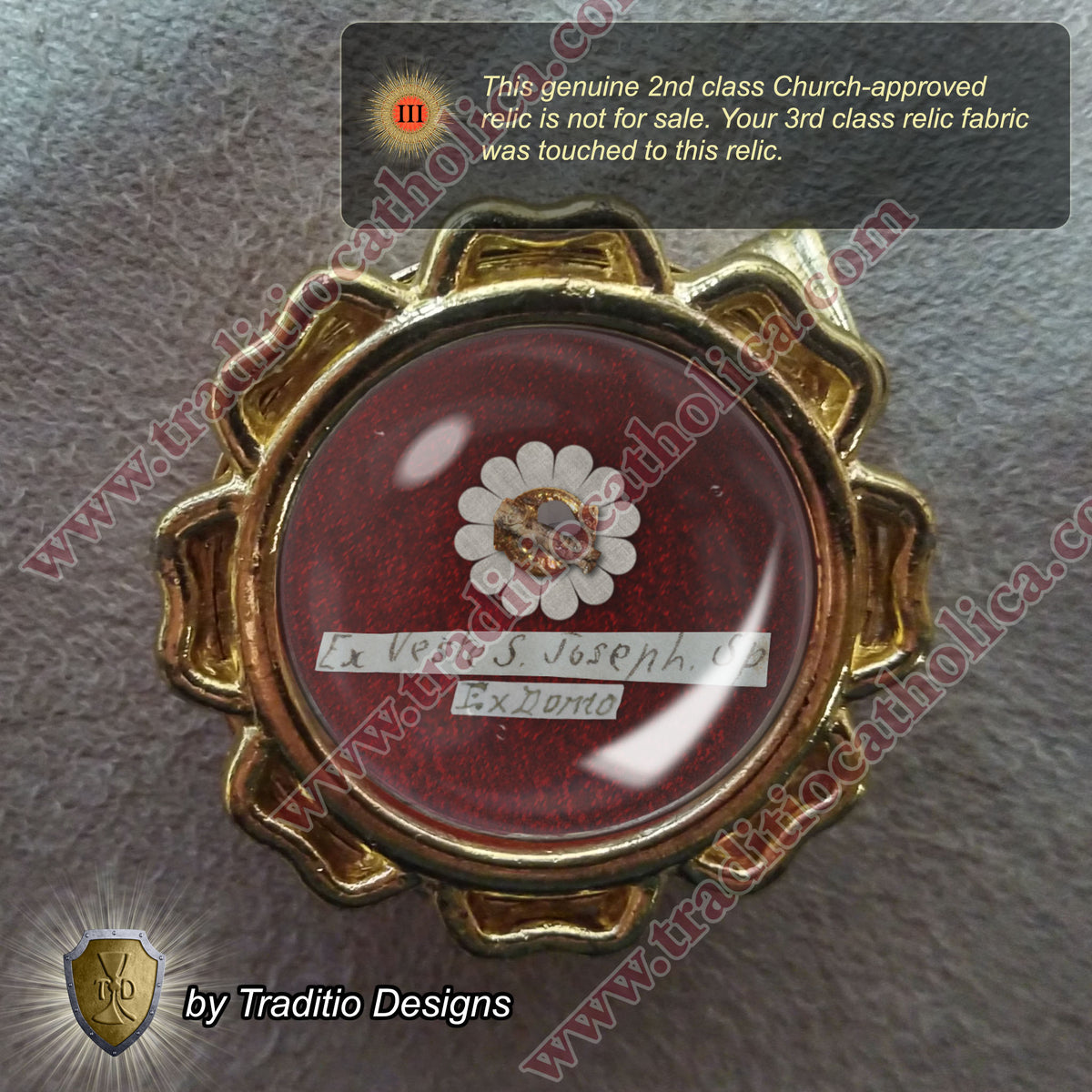 Holy Family Relic Prayer Card | Family Protection & Healing | Catholic Holy Relic Card | 3rd Class Relic