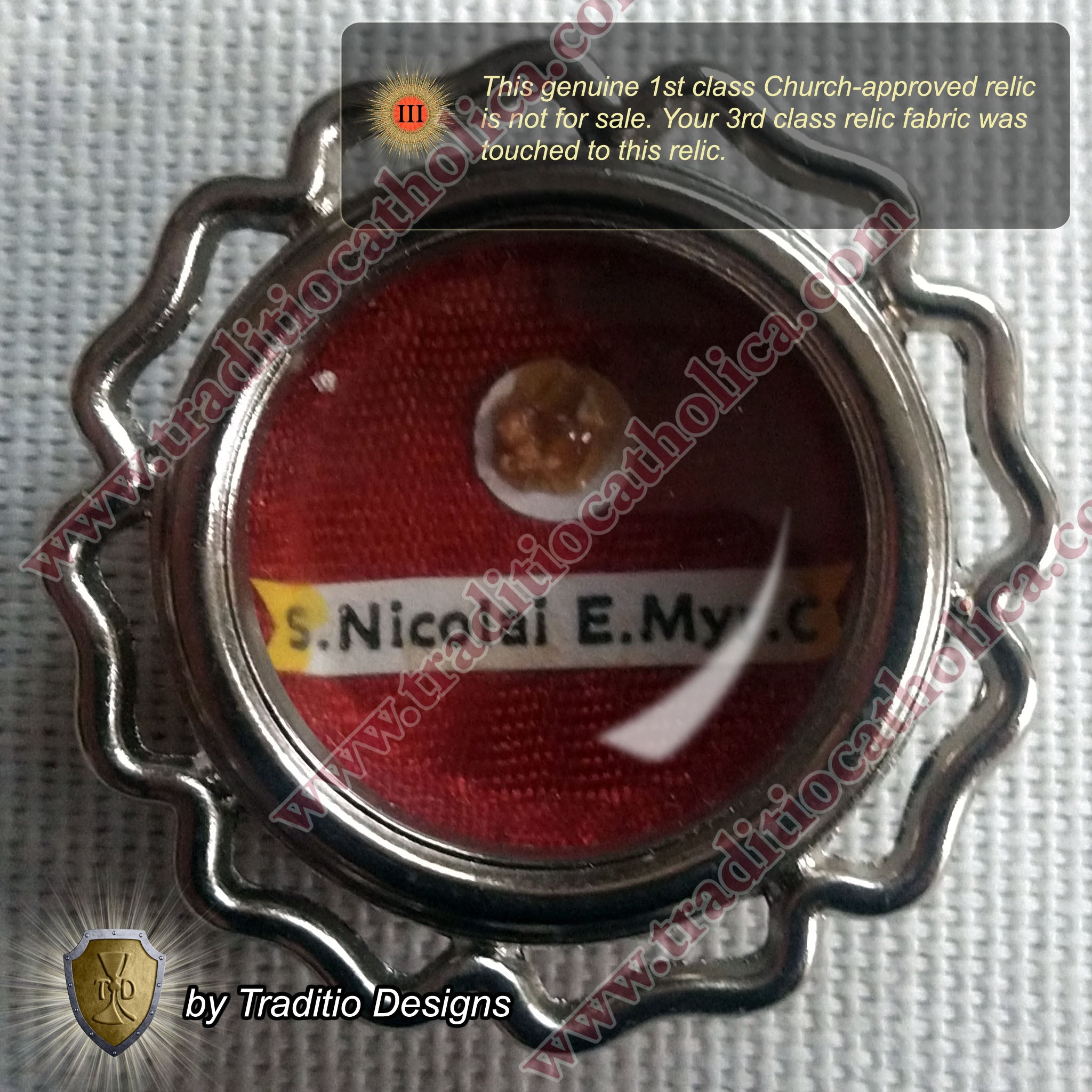 St. Nicholas of Myra Relic Anointing Oil | Child Health, Respiratory Issues & Fall Injuries | Oil or Card Set