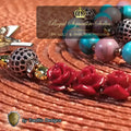 Our Lady of Guadalupe Limited Edition Royal Relic Rosary | 18K Rose Gold | Unborn Protection, Pregnancy & Family Miracles | Turquoise & Rhodochrosite | 3rd Class Relic