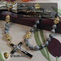 St. Joan of Arc Royal Rosary | Limited Edition | 18K Gold Plated & Semi-precious Stones