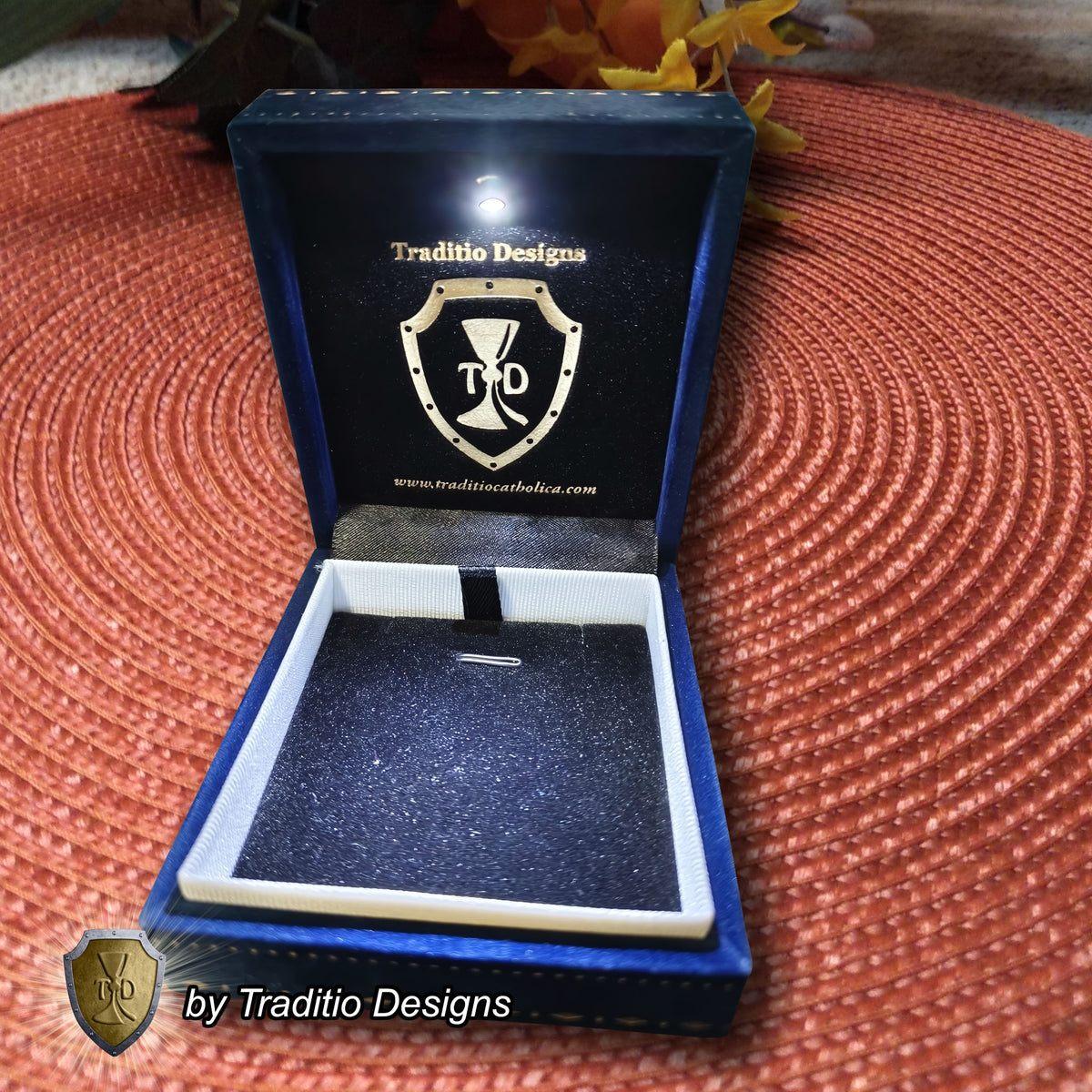 The St. Benedict Medal 18K Gold Plated Pendant | The Deliverance | Traditio Designs Exclusive