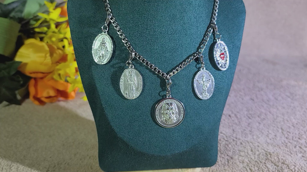 The Ultimate Shield 18K White Gold Plated 5-Medal Set | The Medal Restoration Project | Traditio Designs Exclusive