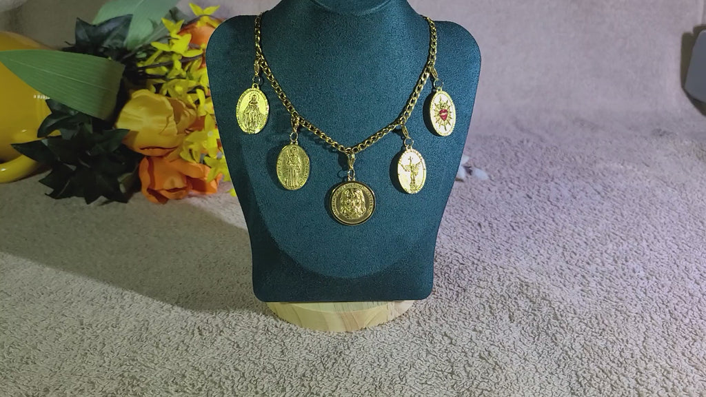 The Ultimate Shield 18K Gold Plated 5-Medal Set | The Medal Restoration Project | Traditio Designs Exclusive